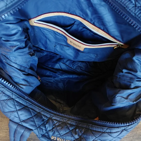 MZ Wallace Medium Sutton Deluxe in Navy/Black - Picture 2 of 5